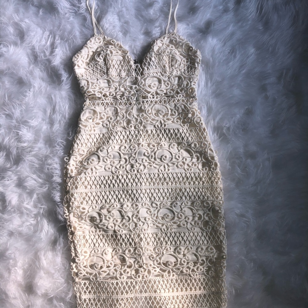 EXPRESS Crochet Lace Dress